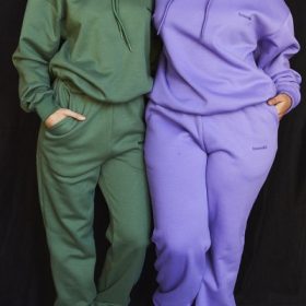 Halo Purple Oversized Hoodie