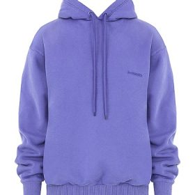 Halo Purple Oversized Hoodie - Image 2
