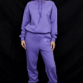 Halo Purple Oversized Hoodie - Image 7