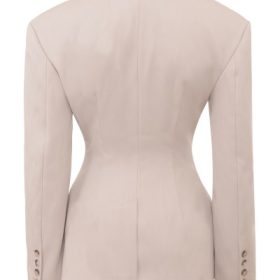 Hudson Beige Hourglass Blazer - Image 4