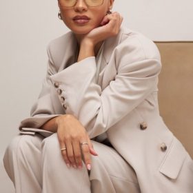 Hudson Beige Hourglass Blazer - Image 6