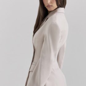 Hudson Beige Hourglass Blazer - Image 10
