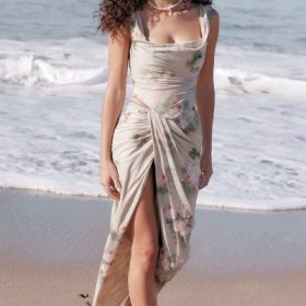 Vesper Vintage Floral Maxi Skirt - Image 6