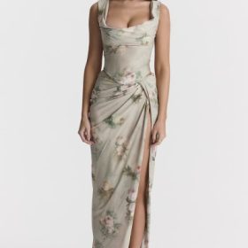 Vesper Vintage Floral Maxi Skirt - Image 10