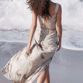 Vesper Vintage Floral Maxi Skirt - Image 13
