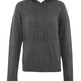 Jionni Charcoal Cashmere Blend Hoodie - Image 2