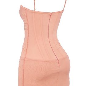 Juno Sorbet Corset Mini Dress - Image 3