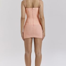 Juno Sorbet Corset Mini Dress - Image 9