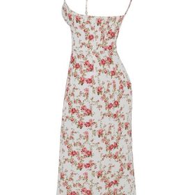 Charlotte Rose Print Corset Midi Sundress - Image 3