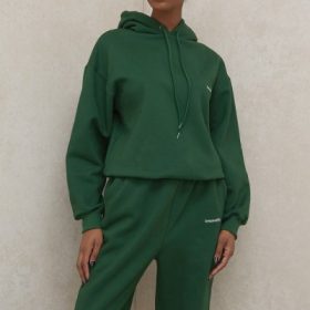 Halo Green Oversized Hoodie - Image 6