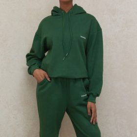 Halo Green Oversized Hoodie - Image 7