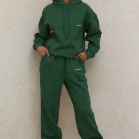 Halo Green Oversized Hoodie - Image 8