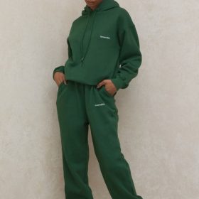 Halo Green Oversized Hoodie - Image 10