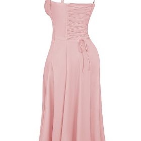 Carmen Baby Pink Bustier Sundress - Image 3