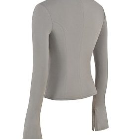 Zakira Smoke Fitted Shirt - Image 3