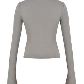 Zakira Smoke Fitted Shirt - Image 4