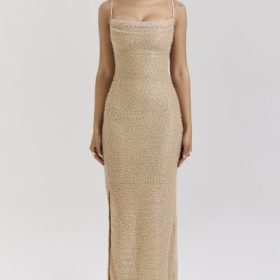 Calla Seapearl Embellished Maxi Dress - Image 5