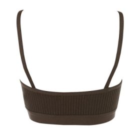 Evie Brown Bandage Bralette - Image 4