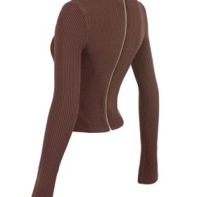 Georgina Cocoa Knitted Corset - Image 3