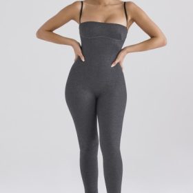 Luisa Charcoal Loungewear Jumpsuit - Image 7