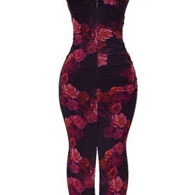 Nalini Romantic Floral Maxi Dress - Image 4