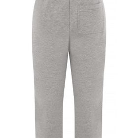 Sky Light Grey Fleece Back Jogging Trousers - Image 4