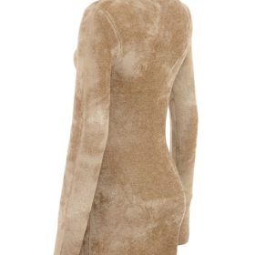 Taya Fawn Chenille Mini Dress - Image 3