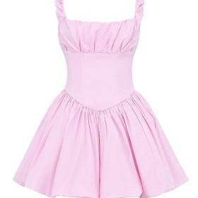Le Puff Cotton Candy Cotton Tulle Mini Dress - Image 2