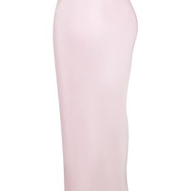 Giuliana Ballerina Pink Satin Maxi Skirt - Image 3