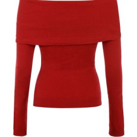 Amaryllis Holly Red Cashmere Blend Sweater - Image 4