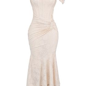 Cesca Vintage Cream Floral Maxi Dress - Image 2