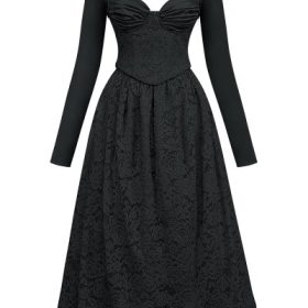 Duchess Black Lace Corset, Skirt and Bolero - Image 2
