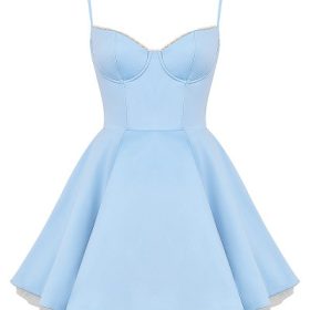 Minimoiselle Cinderella Blue Tulle Mini Dress - Image 2