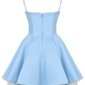 Minimoiselle Cinderella Blue Tulle Mini Dress - Image 4