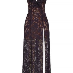Malia Night Shade Lace Maxi Dress - Image 2