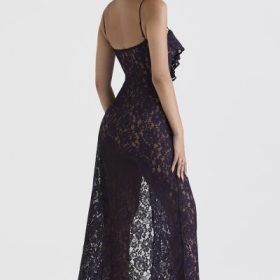 Malia Night Shade Lace Maxi Dress - Image 12