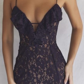 Malia Night Shade Lace Maxi Dress - Image 14