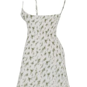 Christiana Garden Print Mini Dress - Image 3