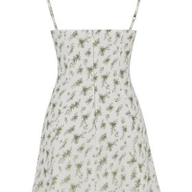 Christiana Garden Print Mini Dress - Image 4