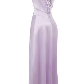 Anabella Orchid Lace Up Maxi Dress - Image 3