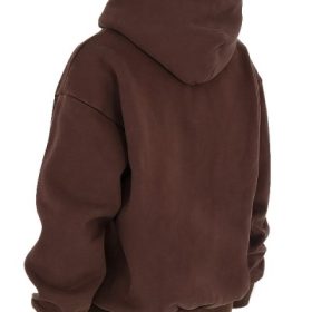 Storm Chocolate Zip Through Hoodie - Image 3