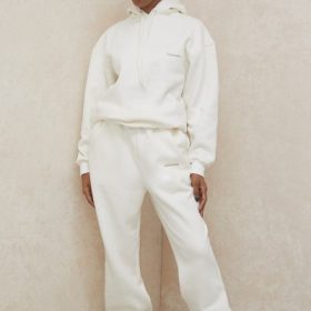 Halo Off White Oversized Hoodie - Image 8