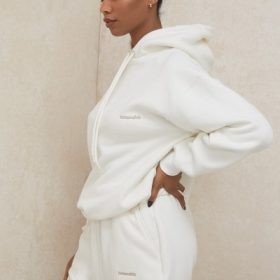Halo Off White Oversized Hoodie - Image 10