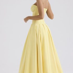 Lady Sunshine Strapless Tulle Midi Dress - Image 10