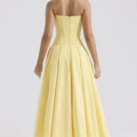 Lady Sunshine Strapless Tulle Midi Dress - Image 11