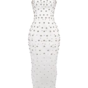 Martine Ivory Embellished Corset Wedding Gown - Image 2