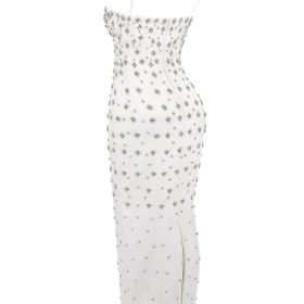 Martine Ivory Embellished Corset Wedding Gown - Image 3