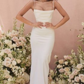 Margaux Ivory Draped Bridal Gown - Limited Edition - Image 7