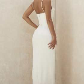 Margaux Ivory Draped Bridal Gown - Limited Edition - Image 16