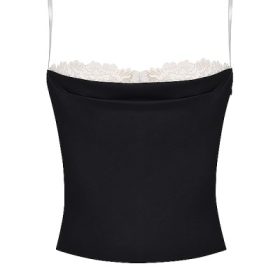 Eli Black & Off White Underwired Top - Image 2